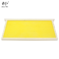 Trade Assurance New Langstorth Beehive Foundation con marco Plastic Honey Comb Beehive con garantía de alta calidad