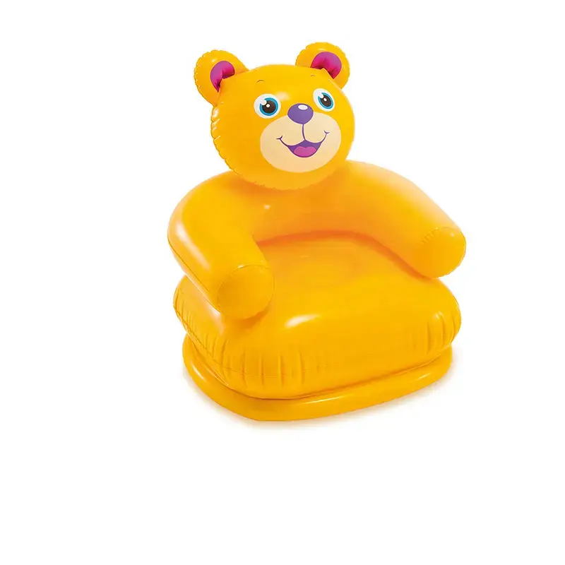 OEM अनुकूलित भालू inflatable lounger हवा सोफे मज़ा Inflatable बच्चों और वयस्क के लिए आलसी कुर्सी