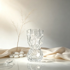 Jarrón <span class=keywords><strong>de</strong></span> Cristal Transparente <span class=keywords><strong>de</strong></span> Estilo Art Deco <span class=keywords><strong>de</strong></span> Lujo, Ecológico, Directo <span class=keywords><strong>de</strong></span> Fábrica, el Más Vendido - Product Image 3