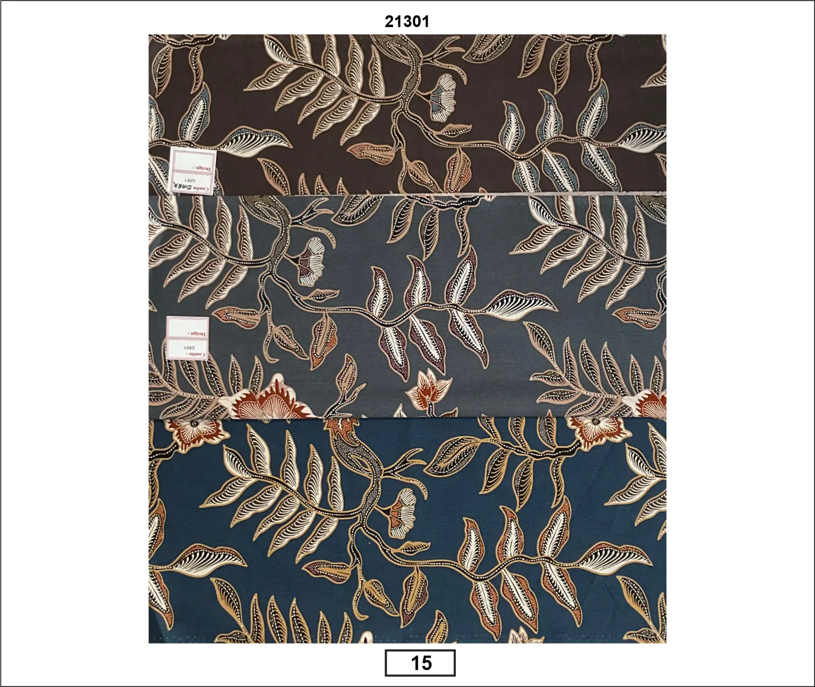 Stampa di eleganza del panno di Batik del cotone del tessuto superiore di buona qualità per l'abbigliamento da Batik indonesiano