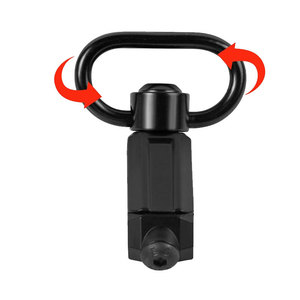 Sangle de fixation rapide en alliage d'aluminium 20 mm avec boucle, équipement portable d'extérieur, sangle dorsale à dégagement rapide, crochet de transport - Product Image 2