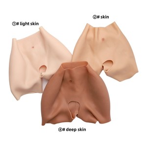 Pantaletas de silicona para mujer, talla grande, 6 colores, con relleno para realzar glúteos y caderas, efecto bombom, para realzar la figura - Product Image 5