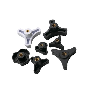 ABS đồ nội thất xử lý tùy chỉnh nhựa đầu xử lý vít trong hình dạng khác nhau M6 M8 M10 M12 tam giác nhựa xử lý núm vít - Product Image 2