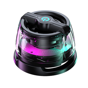 Thiết kế mới mini Loa từ điện thoại di động máy tính để bàn chủ nặng Bass không thấm nước RGB ánh sáng màu không dây buetoothes Loa - Product Image 1