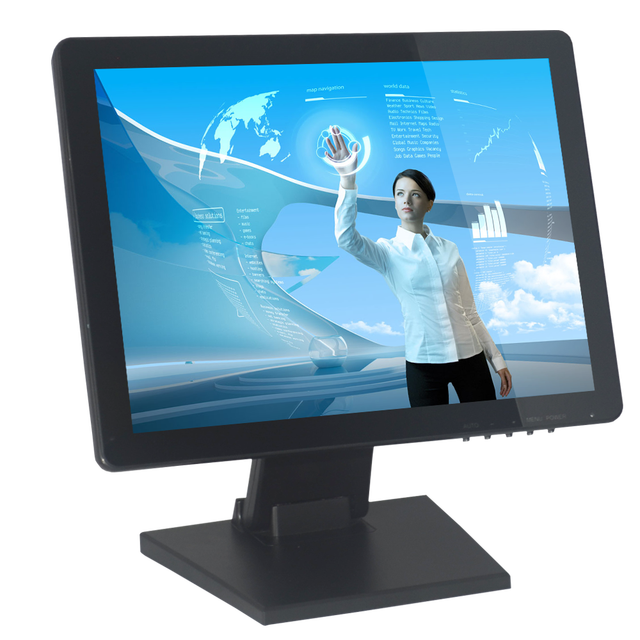 Capacitive Touchscreen LED Monitor 15 Incn Multi Touch Screen LCD Monitor for POS