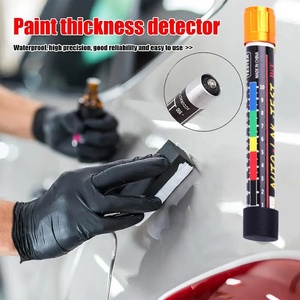 Probador rápido de pintura, medidor de indicación de <span class=keywords><strong>punta</strong></span> de prueba con probador de espesor de revestimiento de choque magnético para herramientas de reparación de automóviles - Product Image 4