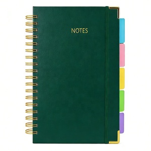 Caderno Diário de Leitura com Capa Dura de Couro Personalizada para Atacado, com Páginas Pontilhadas e Índice - Product Image 4