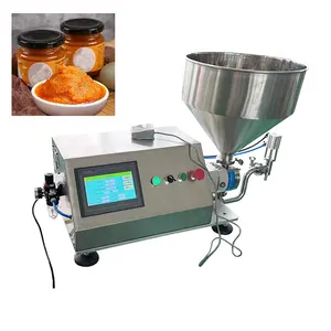 Riempitrice semiautomatica per salsa salsa di crema disinfettante per le mani macchina per il riempimento di pasta di carne F