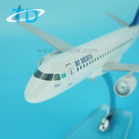 Modèle d'avion à l'échelle personnalisé Air Astana ERJ-190, échelle 1/100, 36 cm, modèle d'avion d'affaires en résine