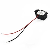 1 pièce Avertisseur sonore électronique 12V pour voiture avec lumière LED, sonnerie d'alarme et faisceau de câbles adaptateur