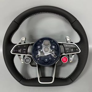 Volant en cuir vendu directement par l'usine pour <span class=keywords><strong>Audi</strong></span> A3 A4L A5 A6L A7 Q2L Q3 Q5 Q5L Q7 <span class=keywords><strong>TT</strong></span> TTS <span class=keywords><strong>Coupé</strong></span> <span class=keywords><strong>TT</strong></span> Roadster <span class=keywords><strong>RS</strong></span> - Product Image 1