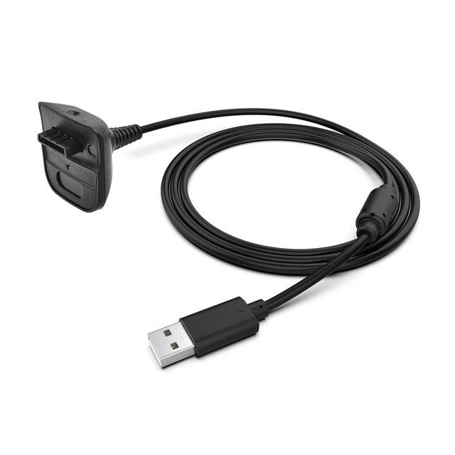 Charging Cable for Xbox 360 Wireless Controller USB Charging Cable Cord Compatible for Xbox360 / Xbox 360 Slim Controller