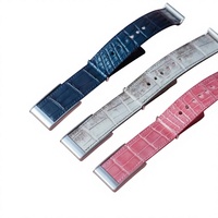 Bracelets de montre en cuir de crocodile Himalayas pour Whoop 50 Band Charms, bracelet de montre Whoop