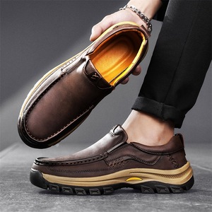 Zapatos de Trabajo para Hombre Más Vendidos en 2025, Zapatos Casuales Sin Cordones de Caña Baja, Cómodos y Antideslizantes - Product Image 3