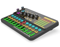 Interface audio Carte son pour enregistrement de podcast et de vlog en direct Mixeur