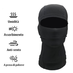 Masque de ski intégral unisexe respirant et hautement élastique en spandex/polyester, léger et extensible pour toutes les saisons - Product Image 3
