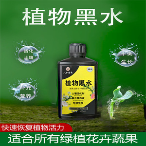Solution nutritive pour plantes Black Water 300ml, activateur de sol pour plantes vertes, fleurs et plantes en pot - Product Image 2
