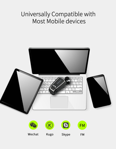 Tssd F-V3 Xách Tay Cổ Áo Clip Căng Ra Dây Tai Nghe Không Dây Lavalier Microphone Bluetooth Tai Nghe Earbuds Cho Điện Thoại Di Động - Product Image 4