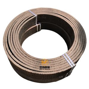 Revestimiento de rollo de freno Amiante de 6mm en rollos para freno de camión/rollo de forro de freno de Color marrón - Product Image 1