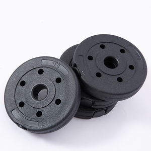 Set di <span class=keywords><strong>manubri</strong></span> in vinile nero da 10 kg per uso domestico, <span class=keywords><strong>manubri</strong></span> regolabili - Product Image 6