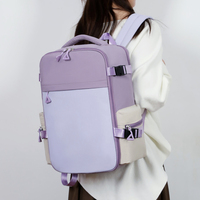 Tas Ransel Laptop Logo Kustom, Tas Perjalanan Bisnis Baru untuk Pria, Tas Sekolah Tebal untuk Mahasiswa