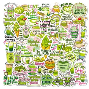 50 autocollants amovibles en PVC roses avec phrases encourageantes, inspirantes et positives, 'Be Kind' - Product Image 1
