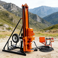 Petite foreuse électrique portable haute productivité pour l'exploitation minière, machine de forage de trous de dynamitage en pente avec moteur 4KW