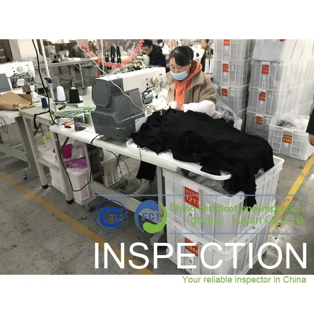 China factory audit for clothing third party inspection company qc quality check in zhejiang yiwu jinhua ningbo CCIC group