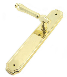 Không có xi lanh lỗ vật liệu hợp kim kẽm zamak cửa xử lý chất lượng cao Cửa Khóa cửa tấm xử lý ổ khóa - Product Image 3