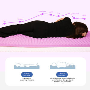 4 Inch Egg Crate Memory Foam <b>Mattress</b> <b>Topper</b> with Cooling <b>Gel</b> Infusion Cotton Cover Hypo-Allergenic & Breathable Soft Firmness - Product Image 5