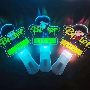 Customized Central Control <b>LED</b> Illuminated Light Sign Fan <b>Star</b> Interactive Atmosphere Prop Acrylic Illuminated Hand Sign Light - Product Image 1