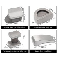 Ensemble de 7 marteaux multifonctionnels de qualité industrielle pour la réparation de tôles, accessoires de réparation concave pour la réparation automobile OEM, marteau en fer, plaque de sable