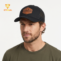 Gorra deportiva personalizada de 6 paneles con visera curva, bordado a mano de leopardo, puntos, rombos, frutas, Oxford y tela de rizo común.