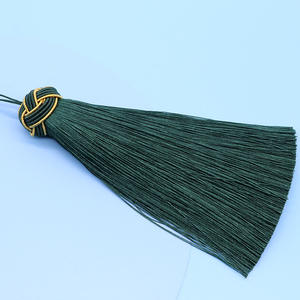 Pendentif dégradé Miyue Wealth Ball Tassel Pineapple Hat, accessoire de suspension pour voiture et sac, en fil de polyester pour DIY - Product Image 4