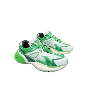 2026 Amiry Luxury Designer High Top Casual Walking <b>Shoes</b> Lace-Up Mesh Upper PU Leather PVC Outsole for <b>Increased</b> <b>Height</b> Running - Product Image 2