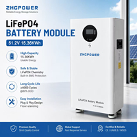 Batería de Litio Móvil de 51.2V 48V 280Ah 300Ah 314Ah, Almacenamiento de Energía Doméstico Plug-and-Play, Más de 6000 Ciclos, Larga Duración, BMS Inteligente de Iones de Litio