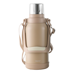 PINKAH-Bouteille thermos sous vide en acier inoxydable de grande capacité de 57oz/1700ml avec gobelet à partager pour un <span class=keywords><strong>voyage</strong></span> d'une journée - Product Image 2