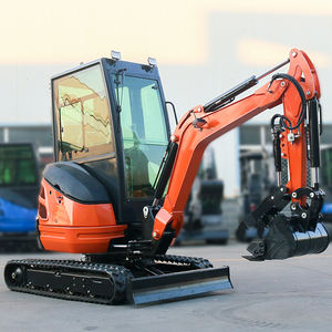 Consegna Gratuita, Mini Escavatore da 2 Tonnellate, Escavatore Hg 20, 360 °   Escavatore Senza Coda Rotante, Mini Escavatore con Motore Kubota - Product Image 4