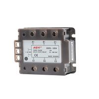 Relais statique triphasé AOYI SSR3-DA, contrôle CC, sortie CA 4-32VDC 90-480VAC 10A 25A 40A 60A 75A 90A