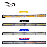 JHS 24V 12V Arbeits licht Blitz lampe Zweifarbige Warnsignale Blitz LED 72W Arbeits lampe COB Chip Trucks Offroad Cars