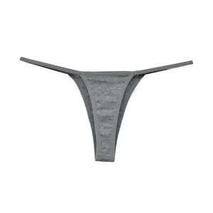 Ropa Interior de <span class=keywords><strong>Baile</strong></span> para Mujer OEM, Bragas Modales, Tanga de Algodón Orgánico Supima - Product Image 1