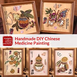 Materiales de collage para pintura aromática DIY con hierbas medicinales chinas para el Año Nuevo, Patrimonio Cultural Inmaterial, Salón de Año Nuevo - Product Image 2