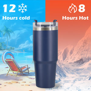 Vaso Térmico Rosa de 30oz con Popote, Personalizable con Logo, para Bebidas, Viajes al Aire Libre, Deportes, Vasos de Agua al por Mayor, Tazas Metálicas - Product Image 2