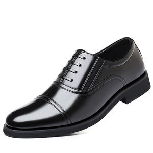 Chaussures de mariage décontractées pour hommes, de haute qualité, faites à la main, en maille noire, légères, avec soutien de la voûte plantaire, respirantes, imperméables, dessus brillant - Product Image 6