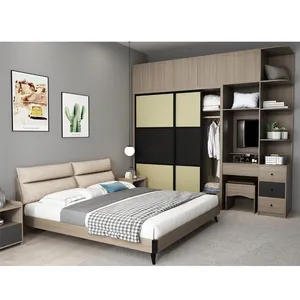 Bedroom Sets Queen Size Luxury Modern Full Furnished Bed Room