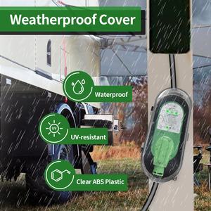 Protecteur de surtension intelligent portable RV Surge Guard 50 ampères <span class=keywords><strong>pour</strong></span> remorque, <span class=keywords><strong>camping</strong></span>-<span class=keywords><strong>car</strong></span>, NEMA 14-50, dispositif de test de <span class=keywords><strong>circuit</strong></span> RV - Product Image 4