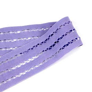 Bande élastique multicolore <span class=keywords><strong>de</strong></span> haute qualité, accessoires <span class=keywords><strong>de</strong></span> vêtement, sangle élastique creuse - Product Image 4