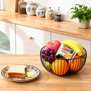 Organizador de Artículos para <span class=keywords><strong>el</strong></span> Hogar, Artesanía Metálica Artística Hengyu con Detalles Tallados Especiales, Decoración para Balcón, para Aperitivos, Uso Diario - Product Image 2
