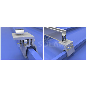 Hệ thống lắp đặt năng lượng mặt trời với khung bảng theo dõi mái PV và Kẹp đứng - Product Image 4