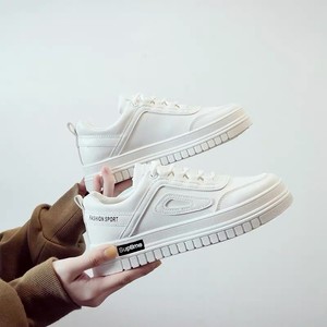 <span class=keywords><strong>Zapatillas</strong></span> <span class=keywords><strong>Blancas</strong></span> <span class=keywords><strong>de</strong></span> Otoño para <span class=keywords><strong>Mujer</strong></span>, con Parte Superior <span class=keywords><strong>de</strong></span> Malla Transpirable, Entresuela <span class=keywords><strong>de</strong></span> Goma, Estilo Casual para Deportes, Fitness y Caminar, Estilo Moderno - Product Image 3